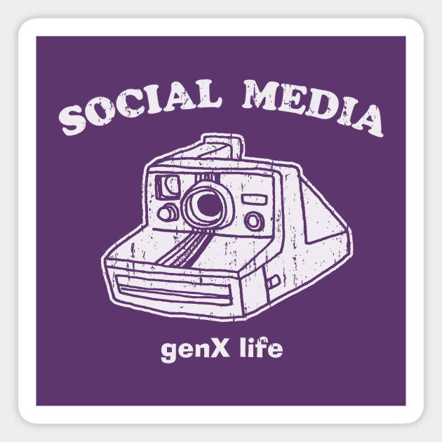 genX Social Media Magnet by genX life